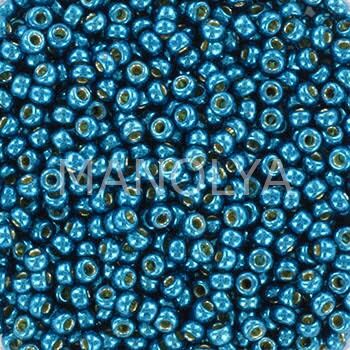 11-95115 MIYUKI SEEDBEADS DURACOAT GALVANIZED POSEIDON BLUE