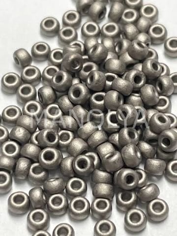 11-9190F MIYUKI SEEDBEADS MATTE NICKEL PLATED