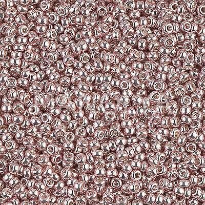 11-91086 MIYUKI SEEDBEADS GALVANIZED LIGHT ROSE
