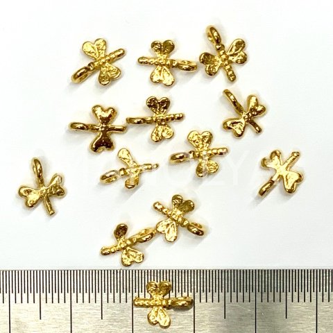 1cm. KÜÇÜK KELEBEKLER ARA APARAT PAKET ALTIN KAPLAMA