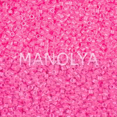 DB2036-MIYUKI 11/0 DELICA LUMINOUS COTTON CANDY
