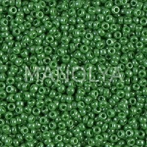 11-9431 MIYUKI SEEDBEADS OPAQUE JADE GREEN LUSTER