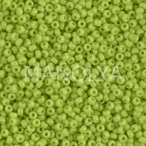 11-9416 MIYUKI SEEDBEADS OPAQUE CHARTREUSE