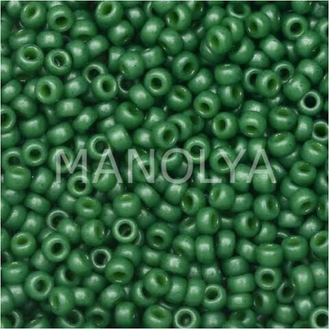  11-92048 MIYUKI SEEDBEADS SPECIAL DYED HUNTER GREEN