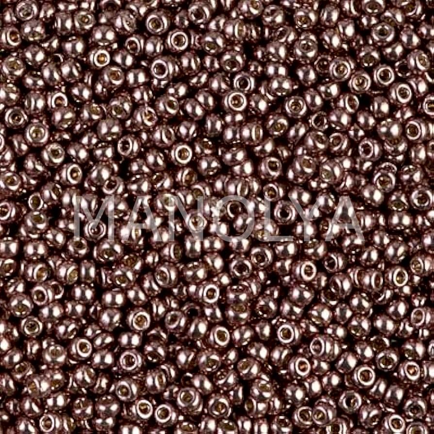 11-94213 MIYUKI SEEDBEADS DURACOAT GALVANIZED DARK MAUVE