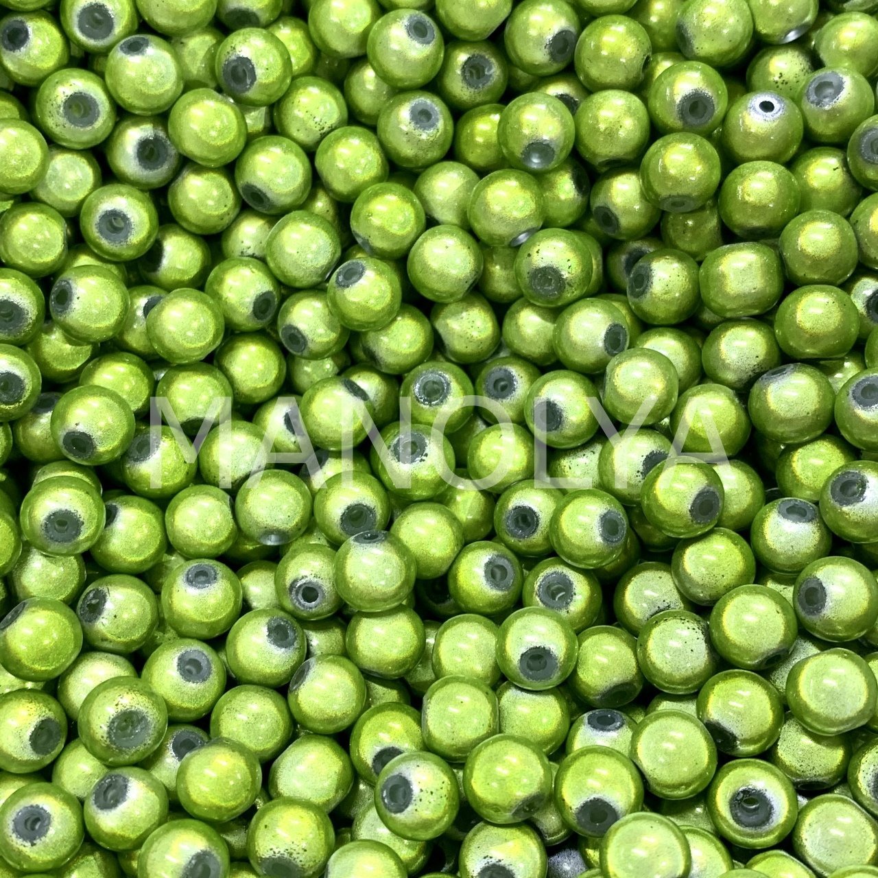 7mm. PARLAK YEŞİL TOP 50gr