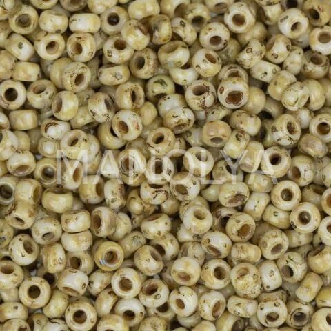 11-94512 MIYUKI SEEDBEADS PICASSO CANARY YELLOW MATTE 