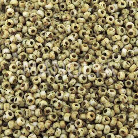 11-94512 MIYUKI SEEDBEADS PICASSO CANARY YELLOW MATTE 