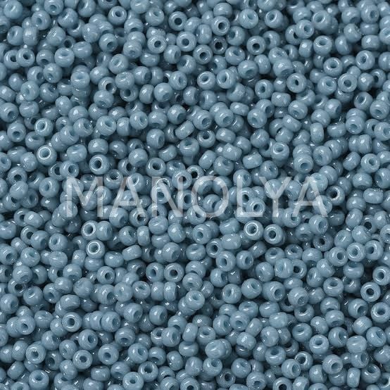 11-94479 MIYUKI SEEDBEADS DURACOAT DYED OPAQUE MOODY BLUE