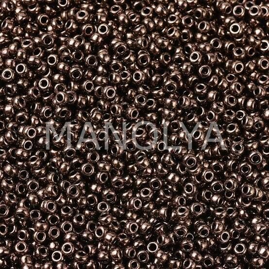11-9461 MIYUKI SEEDBEADS METALLIC CHOCOLATE