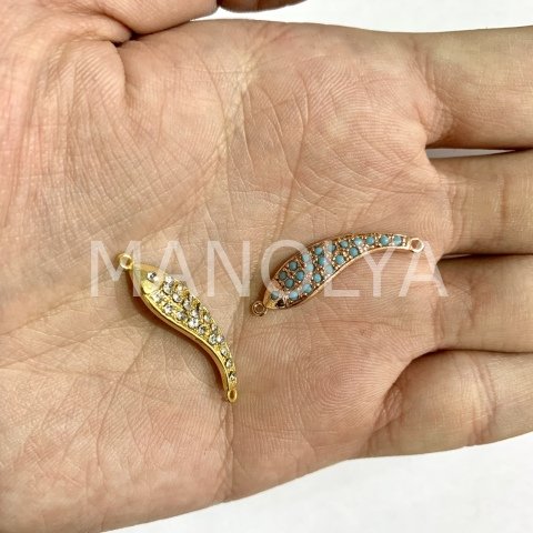 3,1cm. ZİRKONLU UZUN BALIK