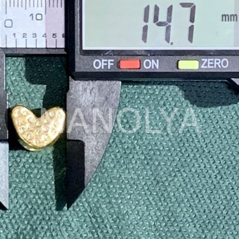 1,5cm. GENİŞ DELİKLİ ELMA|KALP|DİKDÖRTGEN