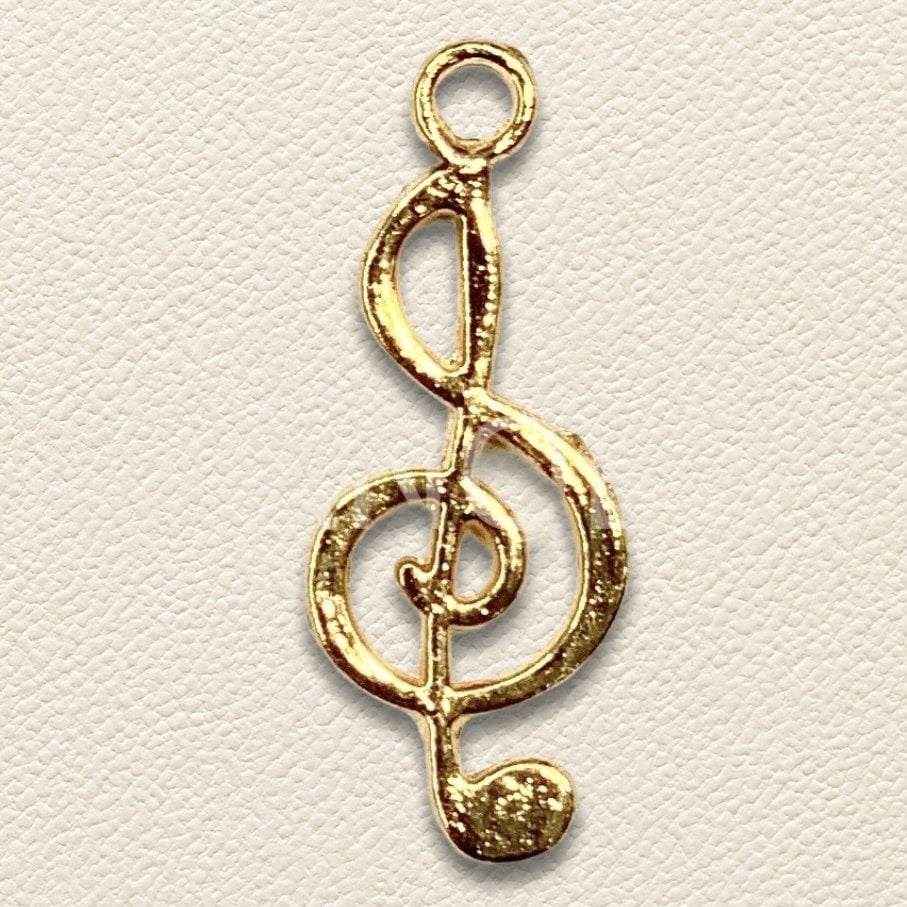 2,5cm. SOL ANAHTARI KOLYE UCU