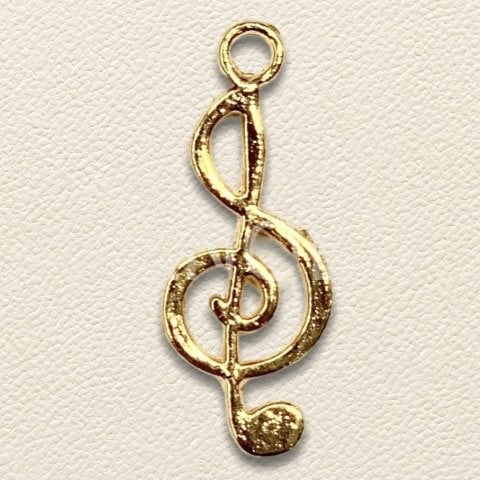 2,5cm. SOL ANAHTARI KOLYE UCU