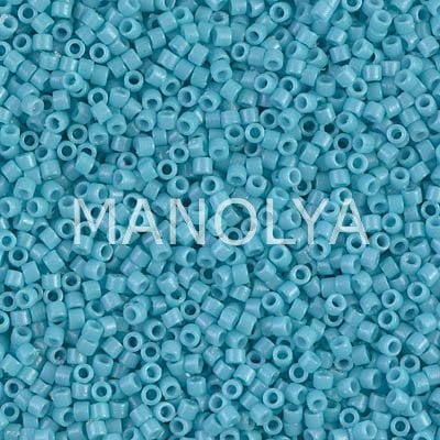 DB2128-MIYUKI 11/0 DELICA DURACOAT OPQ NILE BLUE