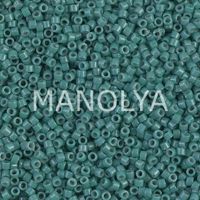 DB2131-MIYUKI 11/0 DELICA DURACOAT OPQ EUCALYPTUS