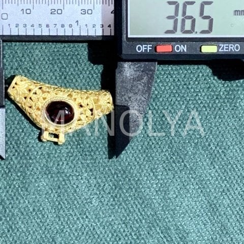 3,7cm. KOLYE UCU TAKMA APARATI
