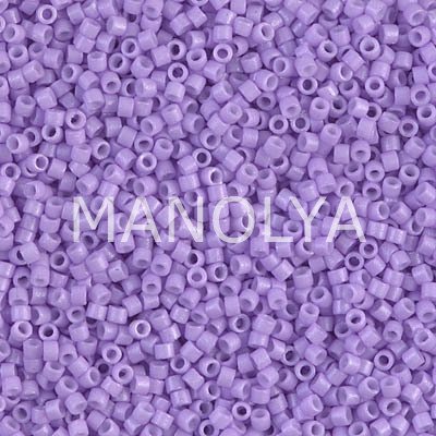 DB2138-MIYUKI 11/0 DELICA DURACOAT OPQ COLUMBINE