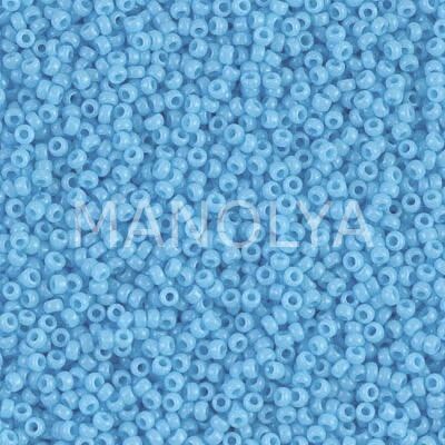 15-9413 MIYUKI SEEDBEADS OPAQUE LIGHT BLUE