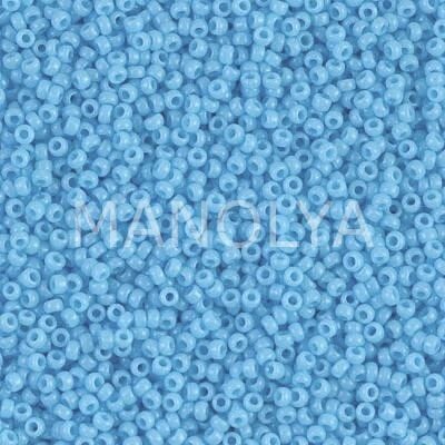 15-9413 MIYUKI SEEDBEADS OPAQUE LIGHT BLUE