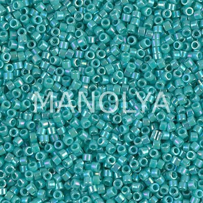 DB166-DELICA BEAD OPAQUE TURQUOIS