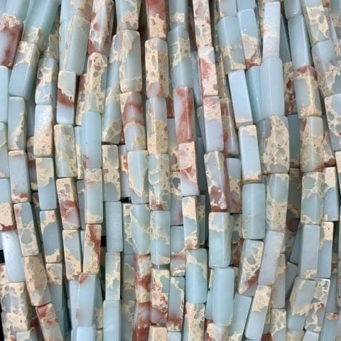 4,5x13mm. AÇIK MAVİ-TURKUAZ ÇUBUK VARİSİT