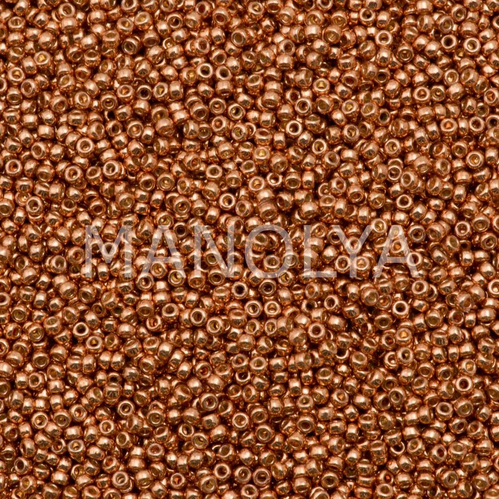 15-94206 MIYUKI SEEDBEADS DURACOAT GALVANIZED MUSCAT