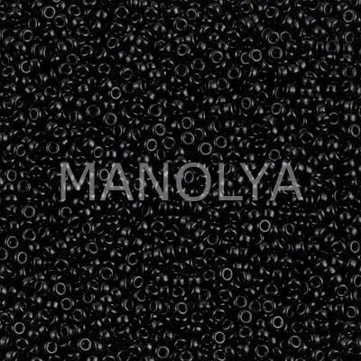 15-9401 MIYUKI SEEDBEADS OPAQUE BLACK