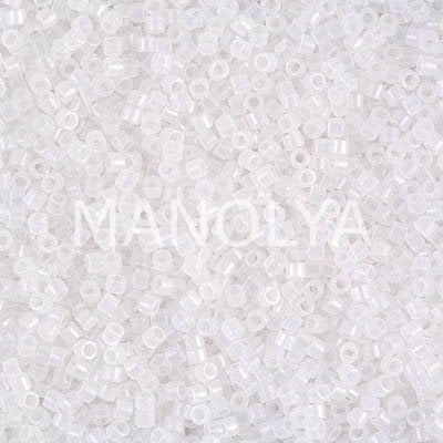 DB220-DELICA BEAD WHITE OPAL