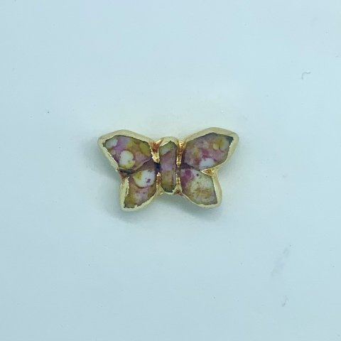 2x1cm. ÇEK KRİSTALİ KELEBEK