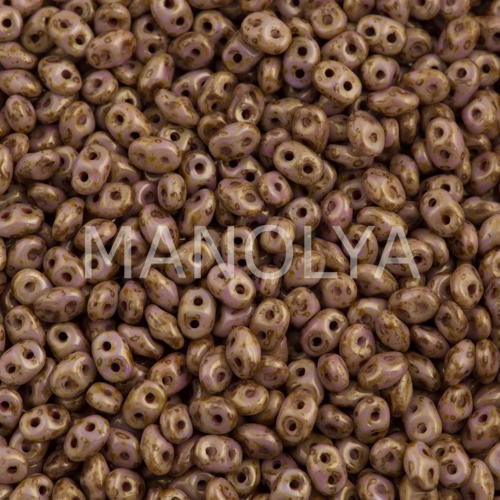 SUPERDU015695P OPAQUE SMOKY TOPAZ GOLD LUSTER