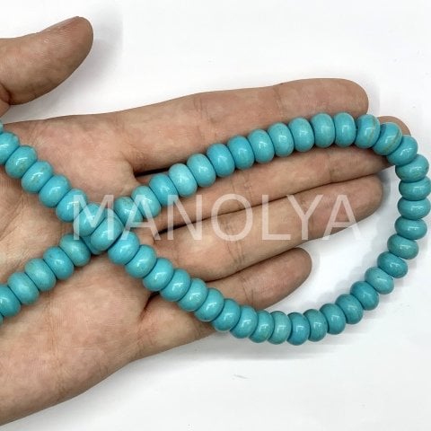6mm. KALIN DİSK TURKUAZ