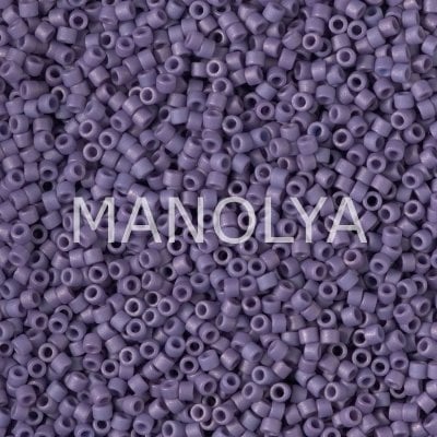 DB2293-MIYUKI 11/0 DELICA FROST OP GLAZE PURPLE