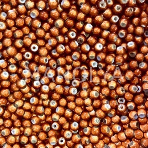4,5mm. PARLAK KOYU TURUNCU TOP 50gr.