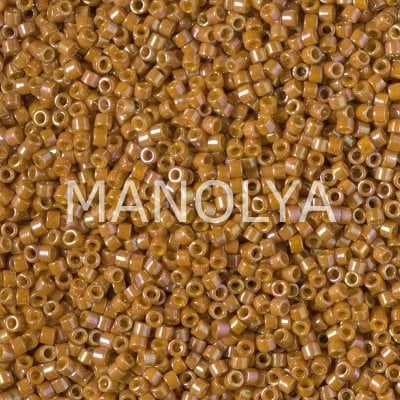 DB2273-MIYUKI 11/0 DELICA GLAZED OPAQUE PECAN
