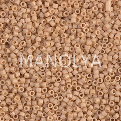 DB389-DELICA BEAD MATTE OP LT TERRACOTTA