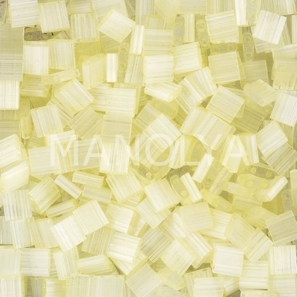 TL2591 Miyuki Tila Pale Silk Satin Light Yellow (Tam Tila 2591)