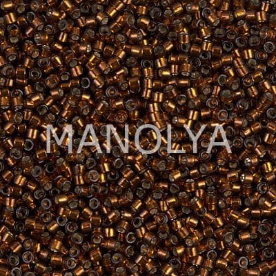 DB612-DELICA BEAD S/L SMOKED TOPAZ