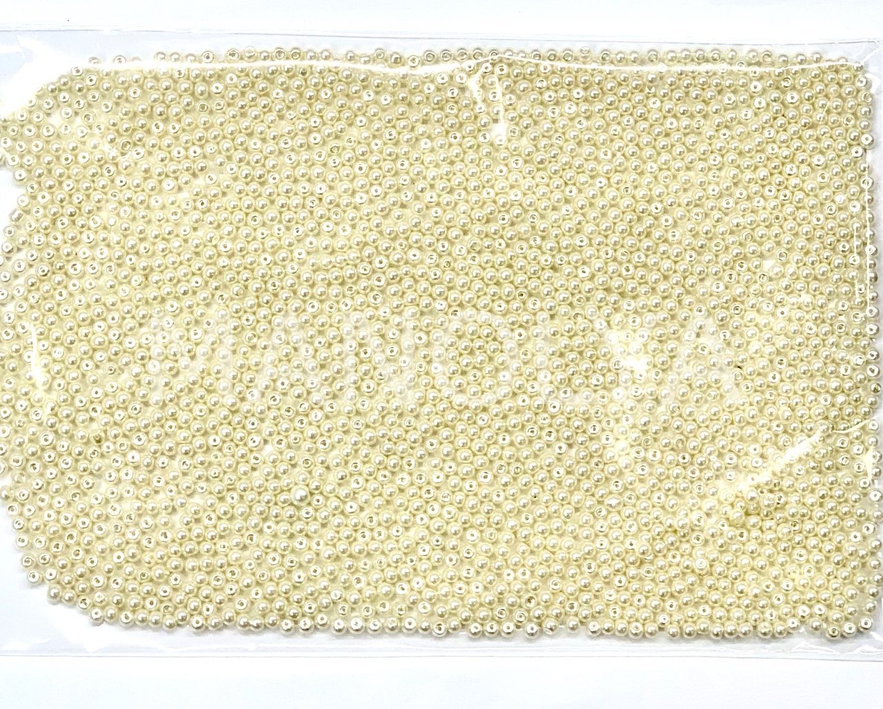 3mm. KREM CAM İNCİ 100gr.
