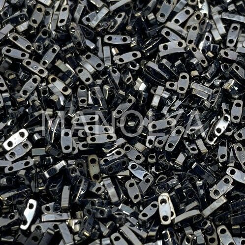 QTL464 Miyuki Quaeter Tila Light Gunmetal (Çeyrek Tila 464)